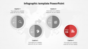 Four Sequential Infographic PowerPoint Template