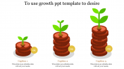 Get innovative Growth PPT Template Presentation slide