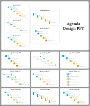 Agenda Design PowerPoint and Google Slides Templates
