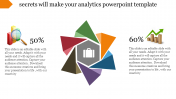 Analytics PowerPoint Template PPT Presentation Slide