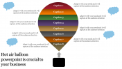 Hot Air Balloon PowerPoint Template and Google Slides