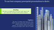 Best Company PowerPoint Presentations Slide Template