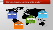Impress your Audience with World Map PowerPoint Slide