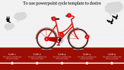 Creative PowerPoint Cycle Template Presentation-5 Node