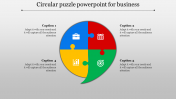 Circular Puzzle PowerPoint Presentation and Google Slides