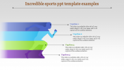Incredible Sports PPT Template Presentation-Four Node
