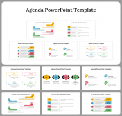 Use Agenda PowerPoint and Google Slides Templates