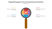 Magnifying Glass For PowerPoint Presentations-Puzzle Model