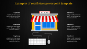 Stunning Retail Store PowerPoint Template Design-Six Node