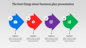 Multicolor Business Plan Presentation Template Designs