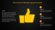 Innovative Thumbs Up PowerPoint Template Presentation