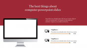 Best Computer PowerPoint Slides Template Presentation