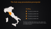 Italy Map Presentation PowerPoint Template and Google Slides