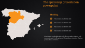 Spain Map PowerPoint Template and Google Slides