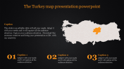 Creative Turkey  Map PPT Template