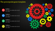 Multi-color Gears PowerPoint Template and Google Slides