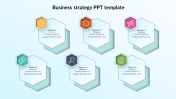 Customized Business Strategy PPT Template Slide Design