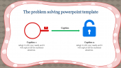 Get Problem Solving PowerPoint Template-Lock And Key Diagram