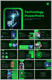 Predesigned Technology PowerPoint And Google Slides