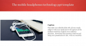 Effective Technology PPT Template With Mobile Headphones