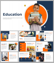 Attractive Education PowerPoint and Google Slides Themes