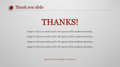 Impressive Thank You  PPT and Google Slides Template 