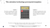 Get Technology PowerPoint Templates With Calculator