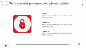 Impressive Security PowerPoint Templates With Lock