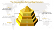Creative Pyramid PPT Template With Five Nodes Slide