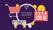 Attractive Shopping PPT Template and Google Slides Themes