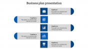 Best Business Plan Template PowerPoint With Five Nodes