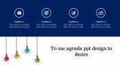 Gracious Agenda PPT design presentation template PowerPoint