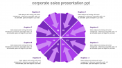 Attractive Corporate Sales Presentation PPT Slide Themes