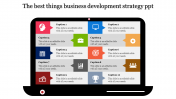 Use Business Development Strategy PPT Presentation