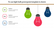 Effective Light Bulb PPT and Google Slides Template