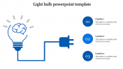 Effective Light Bulb PowerPoint Template Presentation