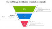 Creative Funnel Presentation Template PowerPoint slide