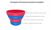 Customized Funnel Presentation Template With Four Node