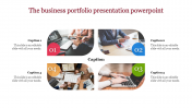 Use Portfolio Presentation PowerPoint Template Design