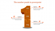 awesome puzzle in powerpoint template for presentation