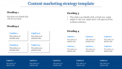  Predesigned Content Marketing Strategy PPT and Google Slides Template