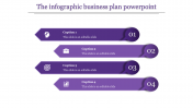 Astounding Business Plan PowerPoint with Four Nodes Slides