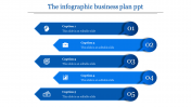 Engaging Business Plan PPT Template With Blue Theme