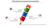 A three noded education powerpoint presentation