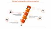 A four noded education powerpoint presentation