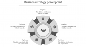 Simple Business Strategy PowerPoint Template Design