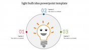 Our Predesigned Light Bulb Idea PowerPoint Template