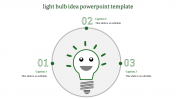 Our Predesigned Light Bulb Idea PowerPoint Template Slides