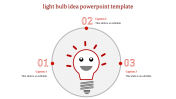 Creative Light Bulb Idea PowerPoint Presentation Template 