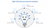 Stunning Light Bulb Idea PowerPoint Template Designs